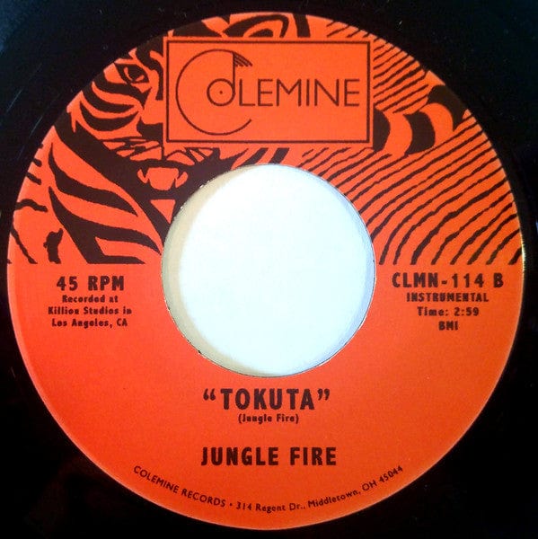 Jungle Fire - Comencemos (Let's Start) (7") Colemine Records Vinyl 762189503207