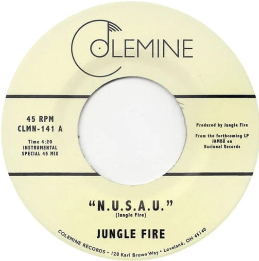 Jungle Fire - N.U.S.A.U. (7") Colemine Records Vinyl