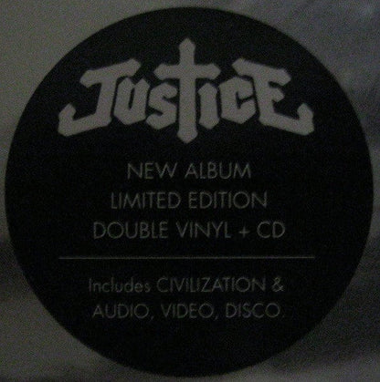 Justice (3) - Audio, Video, Disco. (2xLP) Ed Banger Records,Because Music Vinyl 5060281610645
