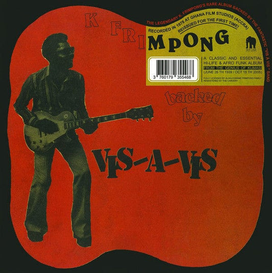 K Frimpong* Backed By Vis-A-Vis* - K Frimpong Backed By Vis-A-Vis (LP) Hot Casa Records,Ofo Bros Vinyl 3760179355468