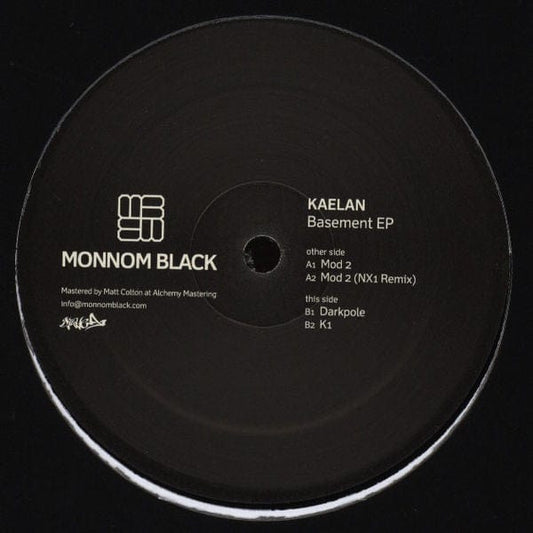 Kaelan - Basement EP (12") Monnom Black Vinyl