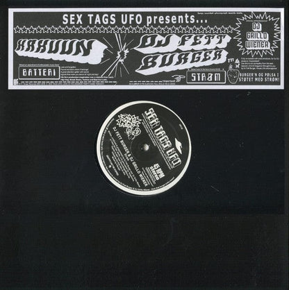 Kahuun - DJ Fett Burger & DJ Grillo Wiener - Batteri - Strøm (12", RP) on Further Records at Further Records