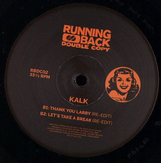 Kalk - Äkäsha (12") Running Back Double Copy