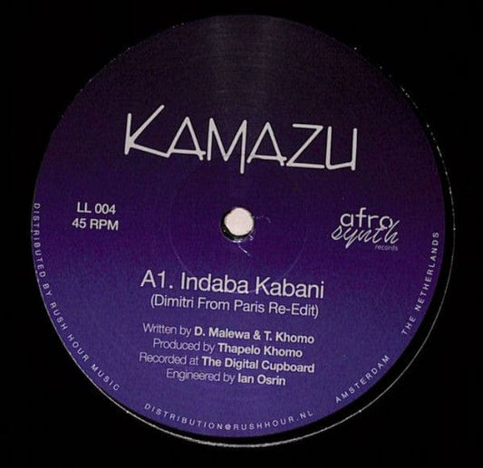 Kamazu - Indaba Kabani / Mjukeit (12") Not On Label Vinyl