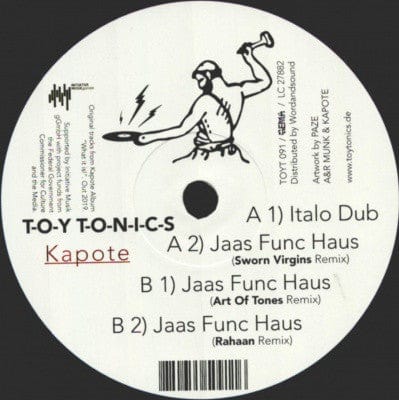 Kapote - Remix EP 2 (12", EP) on Toy Tonics at Further Records