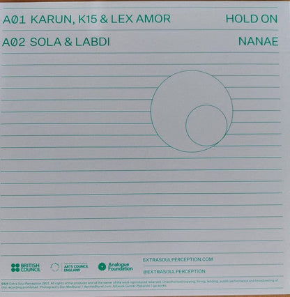 Karun, K15, Lex Amor / Sola & Labdi - New Tangents In Kampala, London & Nairobi 7" (7") Extra Soul Perception Vinyl