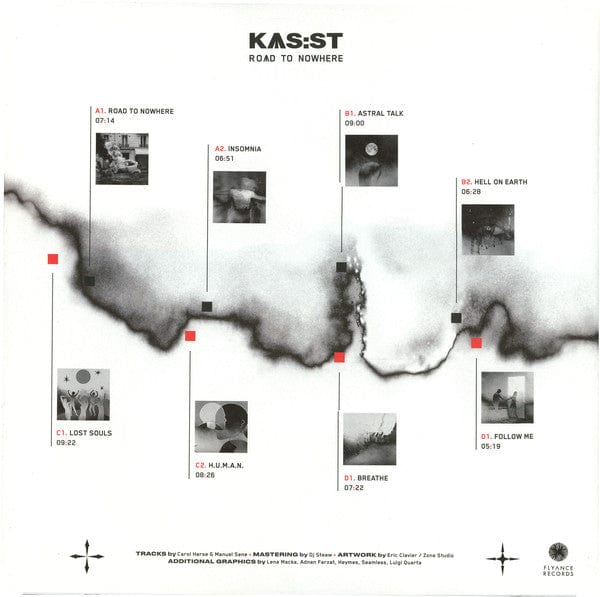 KAS:ST - Road To Nowhere (2xLP) Flyance Records Vinyl