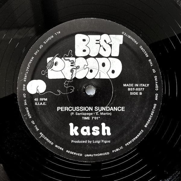 Kash (4) - Supercool (12", Ltd) Best Record Italy, Best Record