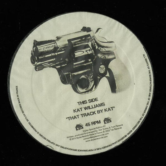 Kat Williams – That Track By Kat (12", Skylax Special Edition, 2015) Front Cover