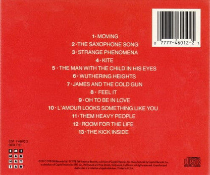 Kate Bush - The Kick Inside (CD) EMI-Manhattan Records,EMI America CD 077774601221