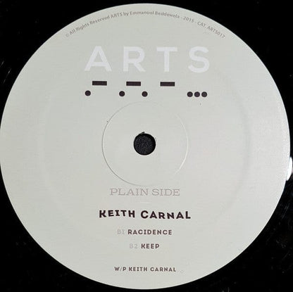 Keith Carnal - Aluminium (12") Arts Vinyl