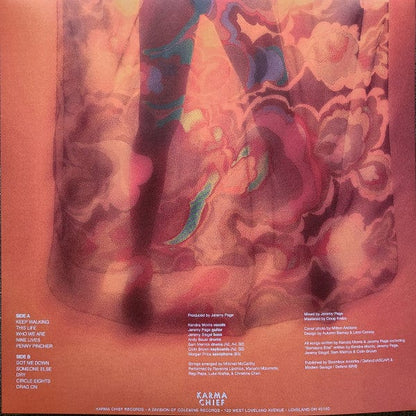 Kendra Morris – Nine Lives (LP, Coke Bottle, Karma Chief Records, 2022) Back Cover