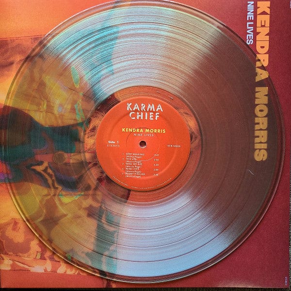 Kendra Morris – Nine Lives (LP, Coke Bottle, Karma Chief Records, 2022) Image 3