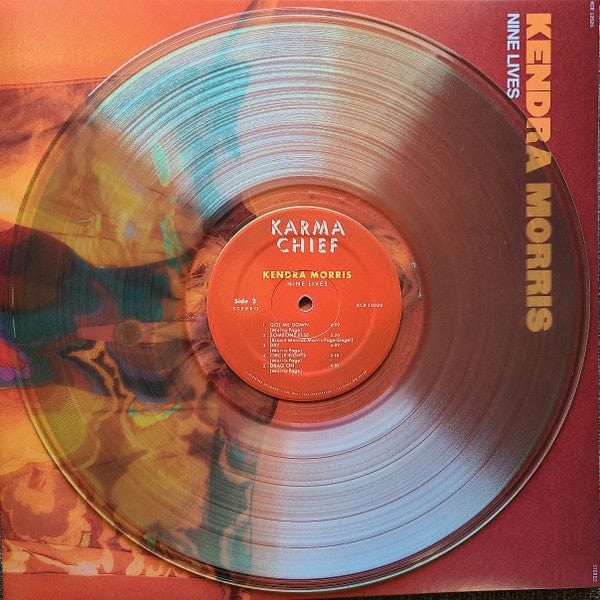 Kendra Morris – Nine Lives (LP, Coke Bottle, Karma Chief Records, 2022) Image 4