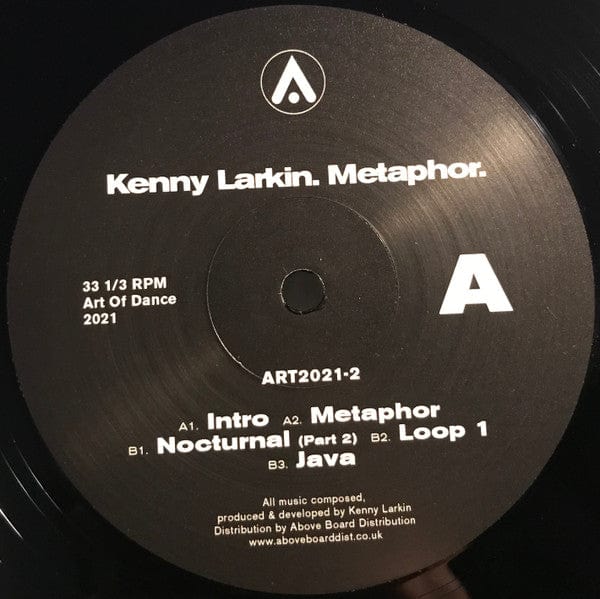 Kenny Larkin - Metaphor (3x12") Art Of Dance Vinyl 5060870474641