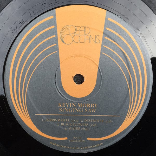 Kevin Morby - Singing Saw (LP) Dead Oceans Vinyl 656605141114
