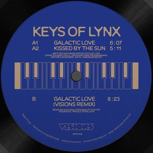 Keys Of Lynx - Galactic Love (12") Visions Inc