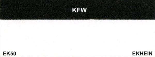 KFW* - Regaining Composure / Negating Freedom (Cassette) Ekhein Cassette