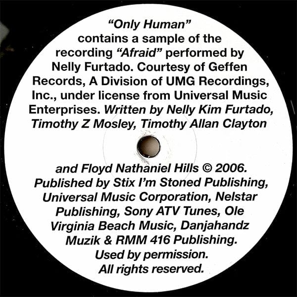 KH* - Only Human (12") Text Records Vinyl