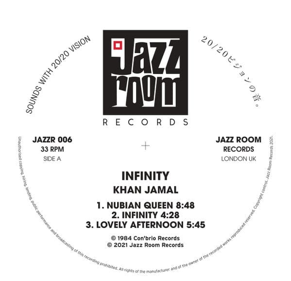 Khan Jamal - Infinity (LP) Jazz Room Records Vinyl 5050580755222
