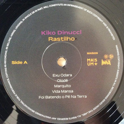 Kiko Dinucci - Rastilho (LP, Album + 7") Mais Um Discos