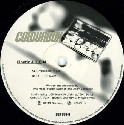 Kinetic A.T.O.M. - Impossible Trigger / A.T.O.M. Noize (12") Colourbox