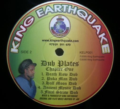 King Earthquake - Earthquake Dub-Plates Chapter One (LP) King Earthquake Vinyl