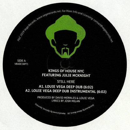 Kings Of House NYC Featuring  Julie McKnight - Still Here (12") Vega Records Vinyl