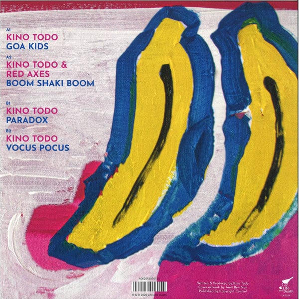 Kino Todo - Goa Kids (feat. Red Axes) (12") Life And Death