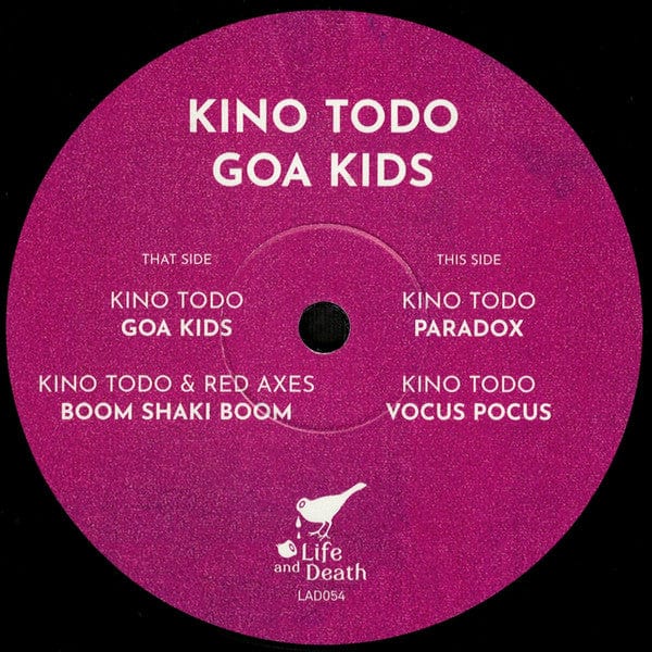 Kino Todo - Goa Kids (feat. Red Axes) (12") Life And Death