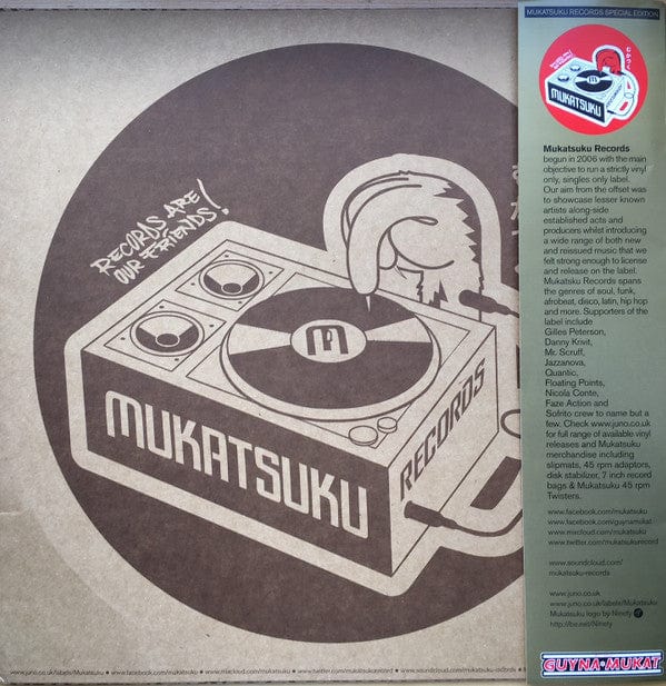 Kirk Degiorgio Presents As One / Butti 49 - Jazz Classics Volume Four (12") Mukatsuku Records Vinyl