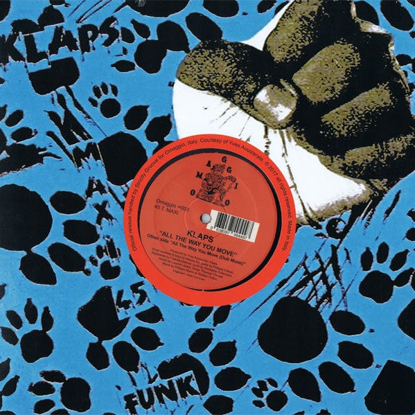 Klaps - All The Way You Move (12") Omaggio Vinyl 0638097494497