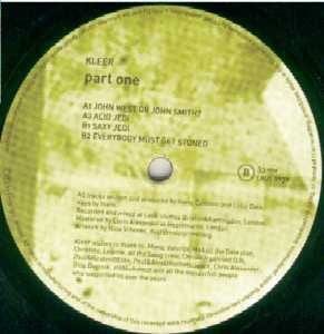 Kleer – Part One (12", Laus Records, 2003) Front Cover