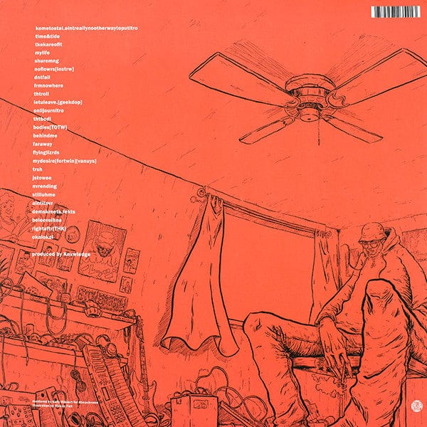 Knxwledge – Hud Dreems (2xLP, Stones Throw Records, 2015) Back Cover