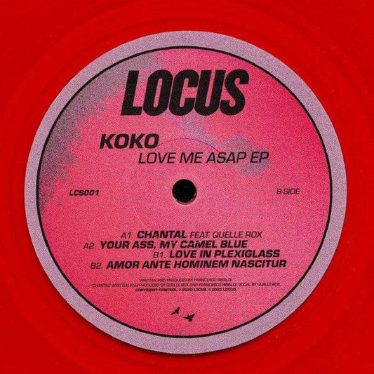 Koko (35) - Love Me ASAP EP (12") Locus (2) Vinyl