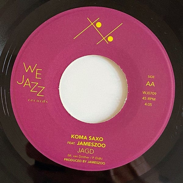 Koma Saxo Feat. Jameszoo - Koma Mate / Jagd (7", Single) We Jazz