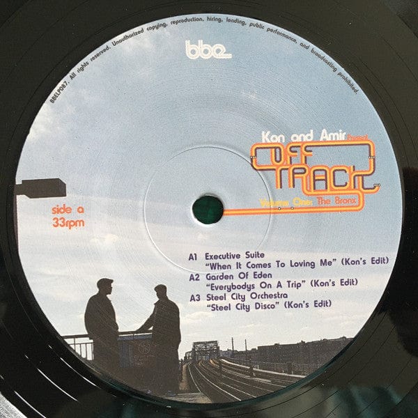 Kon & Amir - Off Track Volume One: The Bronx (3xLP, Comp, P/Unofficial) BBE