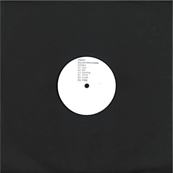 Konrad Wehrmeister - Untitled (12") Ilian Tape Vinyl