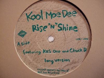 Kool Moe Dee Featuring KRS-One And Chuck D - Rise "N" Shine (12", Promo) Jive