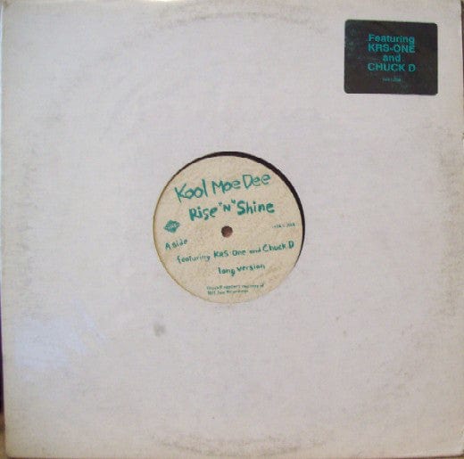 Kool Moe Dee Featuring KRS-One And Chuck D - Rise "N" Shine (12", Promo) Jive