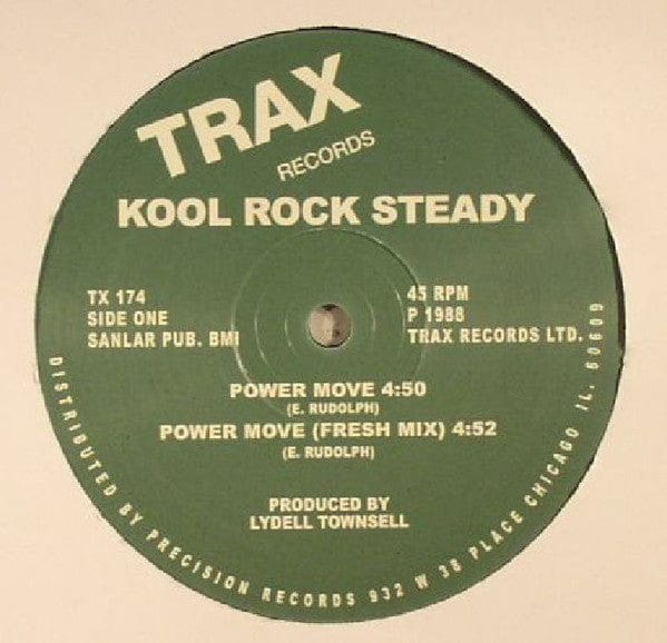 Kool Rock Steady - Power Move (12") Trax Records Vinyl