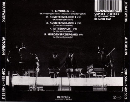 Kraftwerk - Autobahn (CD) Kling Klang,EMI Electrola,Kling Klang,EMI Electrola CD 077774615327