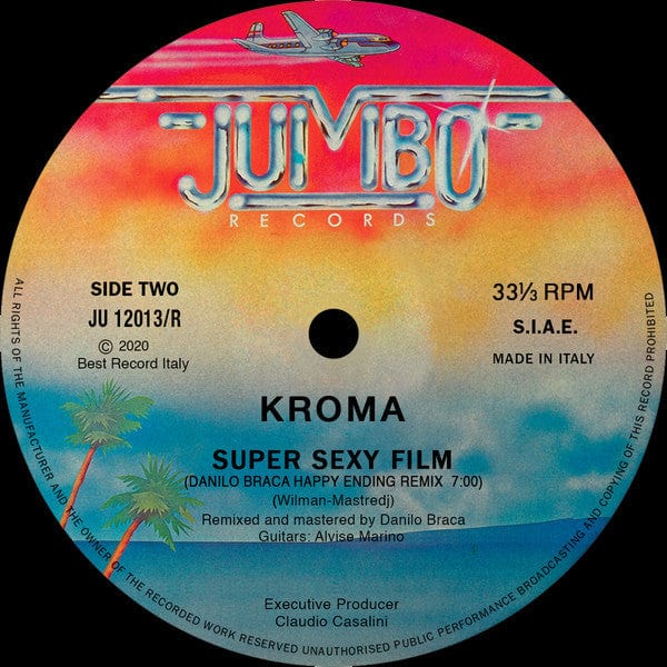 Kroma – Sexy Films (12", Jumbo Records, 2020) Image 5