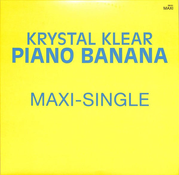 Krystal Klear - Piano Banana (12") Running Back Vinyl