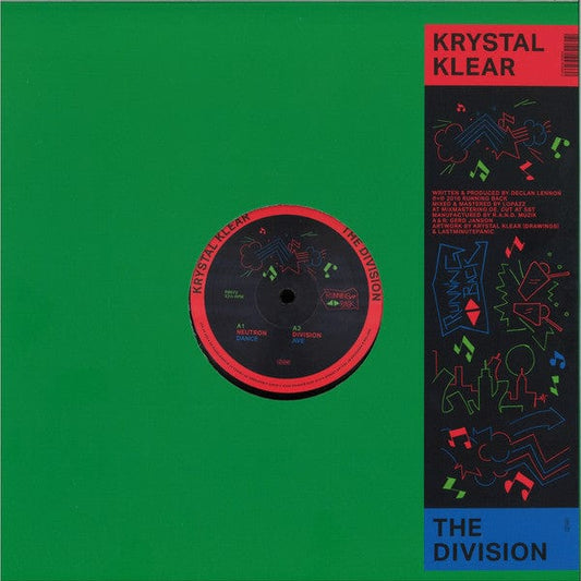 Krystal Klear - The Division (12", RP, Gre) on Running Back at Further Records
