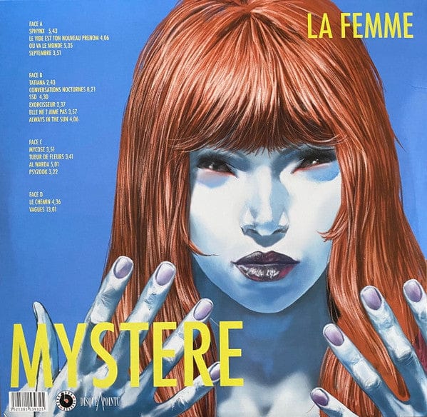 La Femme (4) - Mystère (2xLP) Born Bad Records,Disque Pointu Vinyl 3521381539325