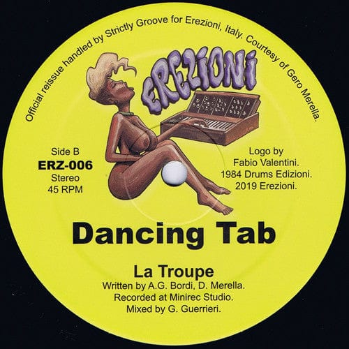 La Troupe - Dancing (12", RE) Erezioni