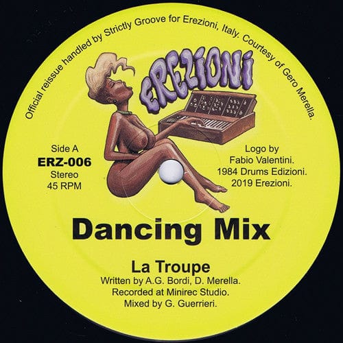 La Troupe - Dancing (12", RE) Erezioni