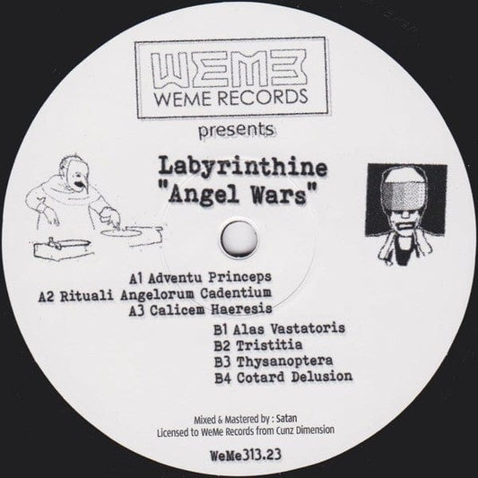 Labyrinthine (2) - Angel Wars (12") WéMè Records Vinyl