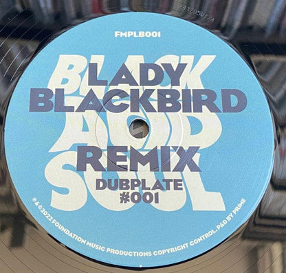 Lady Blackbird - Remix Dubplate #001 (12") Foundation Music (6) Vinyl